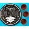 25 Count Black Congrats Grad 9 Inch Round Paper Plates for Graduation Party Supplies